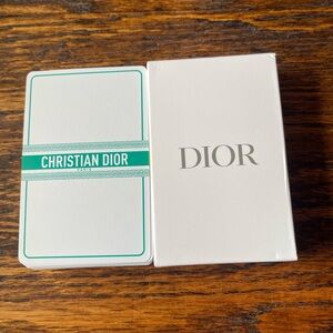 Dior limited edition playing cards